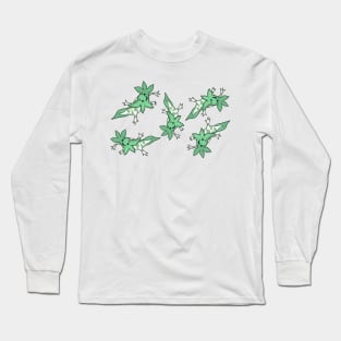 Korok Axolotl (Pattern) Long Sleeve T-Shirt